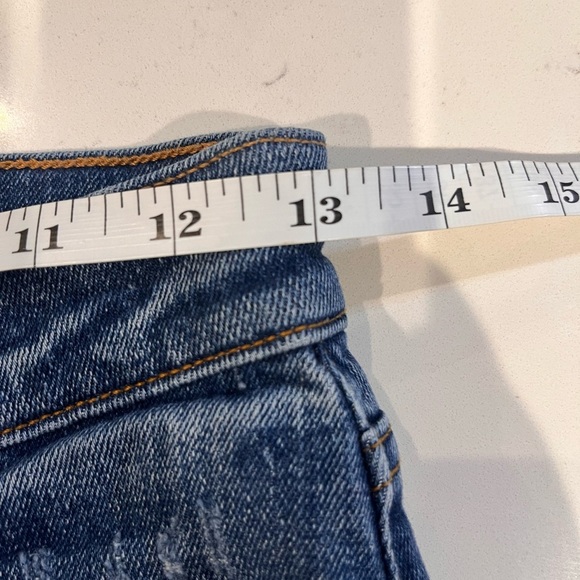 Abercrombie and fitch Womens distressed curve love the ankle straight high rise - Picture 4 of 5